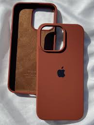 DARK BRWON IPHONE SILICONE CASE