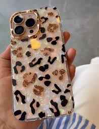✨ Golden Leopard Luxe Case “Fierce Style, Luxe Protection.”