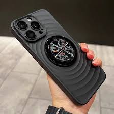 3D Waves Clock Case
