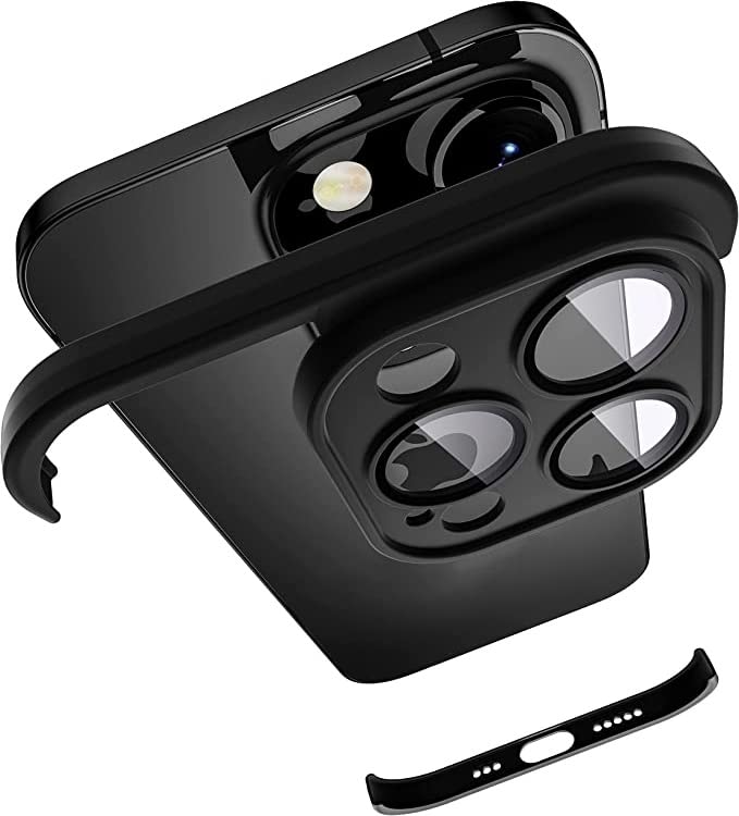 Silicone Camera Protection Kit for iPhone Series 11 to 17 Pro Max